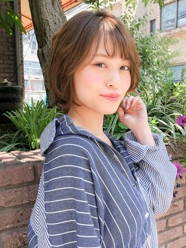リリアン 表参道(relian) 大人ショートボブでふんわり