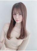 毛先ワンカールロング