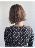 ぷつっと切りっぱなしボブ★