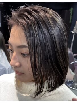 ノラ ウメダ(NORA UMEDA) 【NORA UMEDA 高木】3Dコントラストハイライトカラーグレージュ