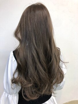 ナナナパレナ 梅田店(nanana parena) 髪質改善・透け感とツヤ感のあるオリーブベージュ♪