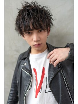 オースティン 門前仲町(AUSTIN) かき上げシルバーカラーサイドグラデーションスリークショート