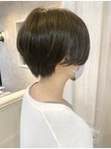 福山市美容室Caary クールな前下がりハンサムショート