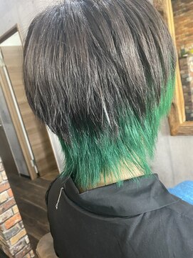 プラメーラ(PRAMEERA) ツートーンカラー/インナーグリーン