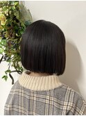 前下がりボブ