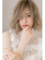 カバーヘアアンドスパ ブリス 浦和(COVER HAIR&SPA bliss)&nbsp;外国人風オンブレツートンカラー大人ボブY浦和10代20代30代