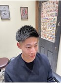 短髪アップバング【刈り上げ】【フェード】【ビジネス】