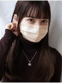 【白川】20代30代40代ぱっつん前髪前髪編み込み23.5.5