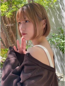 ロンドルーチェ 心斎橋(Lond luce) 大人ガーリー×似合わせカット【髪質改善/縮毛矯正】