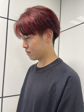 ヘアーアンドメイク ビス(HAIR&MAKE bis) メッシュキャップで作る!レッドカラー【加藤沙久楽】