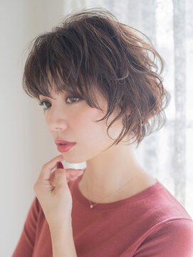 オジコロジ(ojiko.roji) 【ojiko.】大人可愛いゆるふわショートボブ