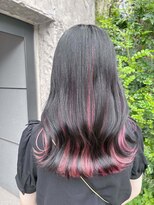 ティアム 渋谷店(Tiam shibuya)&nbsp;黒髪/前髪パーマ/グレーベージュ/レイヤーロング/ダブルカラー