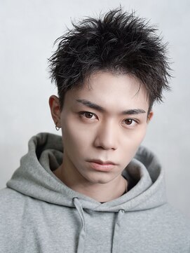 ゼロ 渋谷(XeRo) 【バーンアップショート】ツイスト ツーブロック