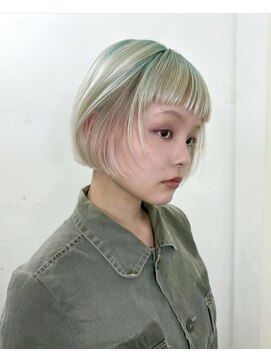 レコ 渋谷(LECO) ルーツミントグリーンボブ