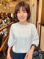 モク 大阪梅田店(MOK)&nbsp;【パーマを活かして】ニュアンスボブ