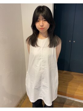 クラフト ヘア デザイン(CRAFT HAIR DESIGN) 毛先重ためぷつっとミディアム