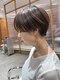 ソル(SOL)の写真/360°どこから見てもキレイなフォルムのショートで魅力溢れるSTYLEに*顔周りのカットで小顔＆好印象に◎