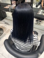 アヴァンス イオンモール和歌山店(AVANCE)&nbsp;ダブルカラー+ブルーブラック【田中桃鈴】