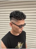 フェードスペインカール/外国人風