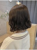 コテ巻き風ボブパーマ♪
