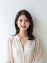 e.m.a プレミアムビューティーサロン 栄駅店(e.m.a PREMIUM BEAUTY SALON)&nbsp;/イメチェン/外ハネボブ/美髪/ワイドバング/髪型