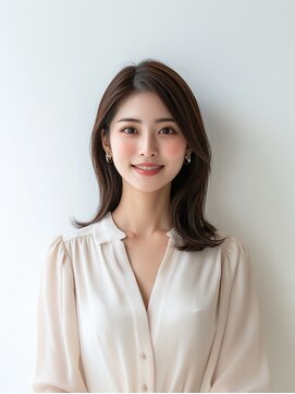 e.m.a プレミアムビューティーサロン 栄駅店(e.m.a PREMIUM BEAUTY SALON) /イメチェン/外ハネボブ/美髪/ワイドバング/髪型