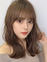 プラチナ(PLATINA) ベージュカラーダブルカラー学割U24くびれ巻きゆる巻き
