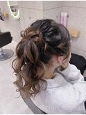 ポニーテール/心斎橋ヘアセット