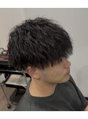 王道マッシュツイスパ