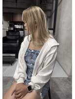 アコ(Aco)&nbsp;★シャンパンゴールド系シャドウルーツバレイヤージュ★