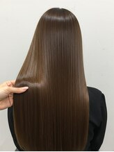 オッジ 六本松店(oggi) 美髪ストレート_ダークショコラ