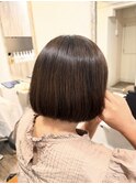 丸みショートボブ