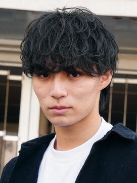 フィフス 天神大名(fifth) 天神大名メンズパーマシャドウパーマシースルーマッシュウルフ