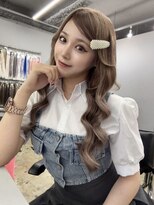 レイム(LAME)&nbsp;アンブレラカラー ミディアムヘア ショートカット セミロング