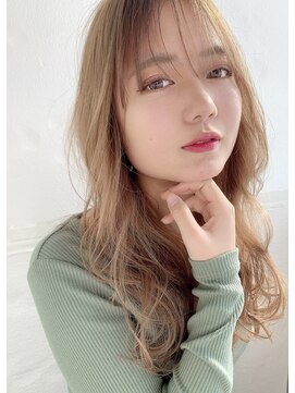 ログ 高松木太店(Log) 美髪レイヤーカット/顔まわりレイヤー/ストレートロングレイヤー