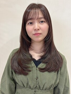 イーストハムネオ(EAST HAM NEO) 透明感スモーキーブラウン/レイヤーカット/ハッシュカット