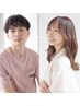 【新規】平日限定　カット+オーガニックカラー￥15,180→￥7,700