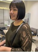 ワイドバングボブ