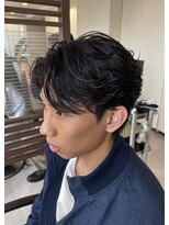 スタイル 成城学園前(STYLE) メンズセンターパートスタイル