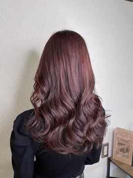 ヘアーウィーヴ 佐倉店(hair Weve) ワンホンレイヤー/ミルクティーブロンド/ダークブルー/weve佐倉