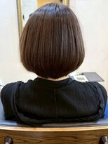 アトリエ ミム 二子玉川店(atelier mim) アッシュベージュ 艶髪 髪質改善カラー 大人ボブ ショート