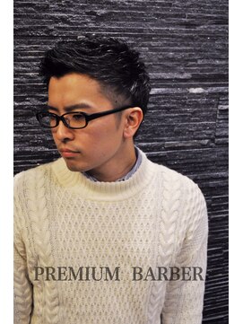 プレミアムバーバー 表参道店(PREMIUM BARBER produce by HIRO GINZA) メンズ2ブロック