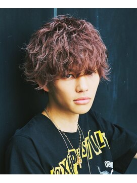 アクロス熊本(AKROS) AKROS うざバンクパーマスタイル【#熊本 #下通り #メンズ】