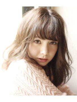 アーツリタ 町田(arts lita) 【arts lita 町田】柔らかアッシュブラウン×ゆるふわミディ