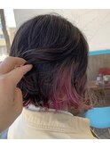 インナーカラー紫