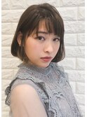 【 松戸 駅近】大人かわいい耳かけナチュラルボブ