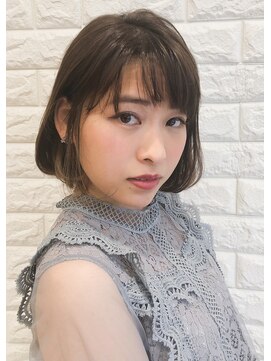 モリオフロムロンドン 松戸店(Morio from London) 【 松戸 駅近】大人かわいい耳かけナチュラルボブ