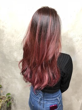 サロンドミルク 溝の口店(salon de MiLK) 大人気のピンクバレイヤージュ♪♪