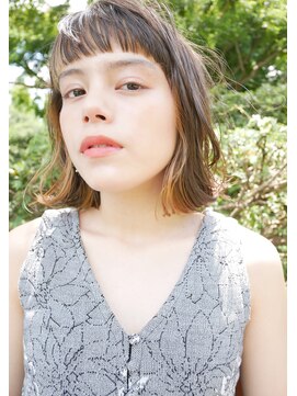 アジュール(hair&make AZURE) ルーズボブ×インナーカラー＊＊