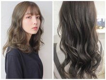 カラーもこだわりハイトーンは透明感！グレイヘアもオシャレ感！